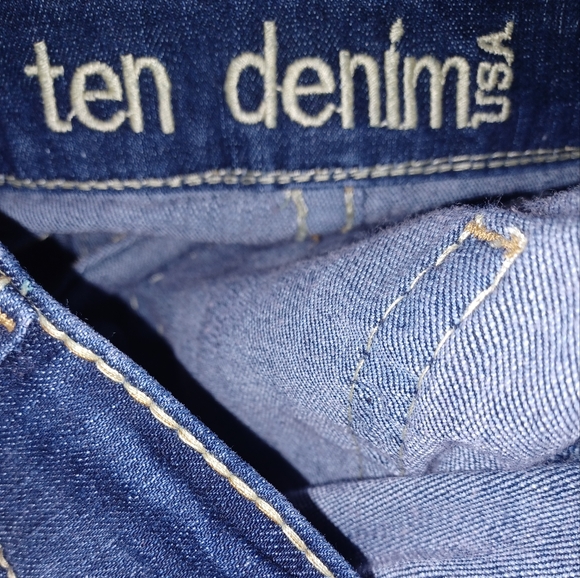Ten Denim Blue Jeans Sz 7 - Picture 9 of 9